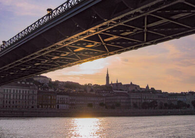 Fokusimpulse – Stadtansichten Budapest Ungarn Brücke