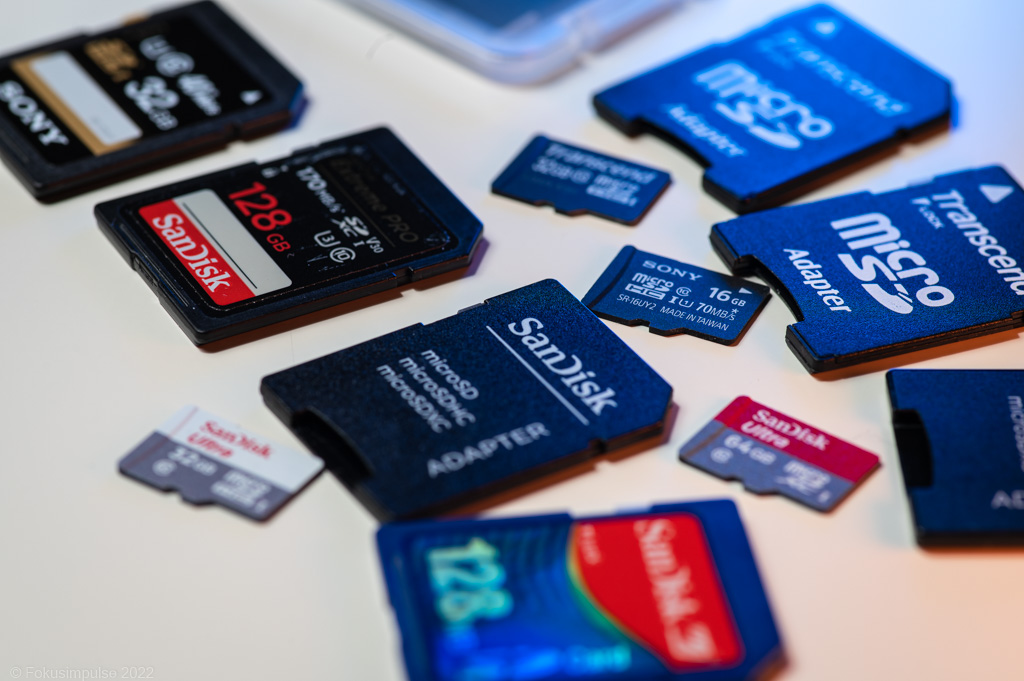 Fokusimpulse – Speicherkarten SD microSD